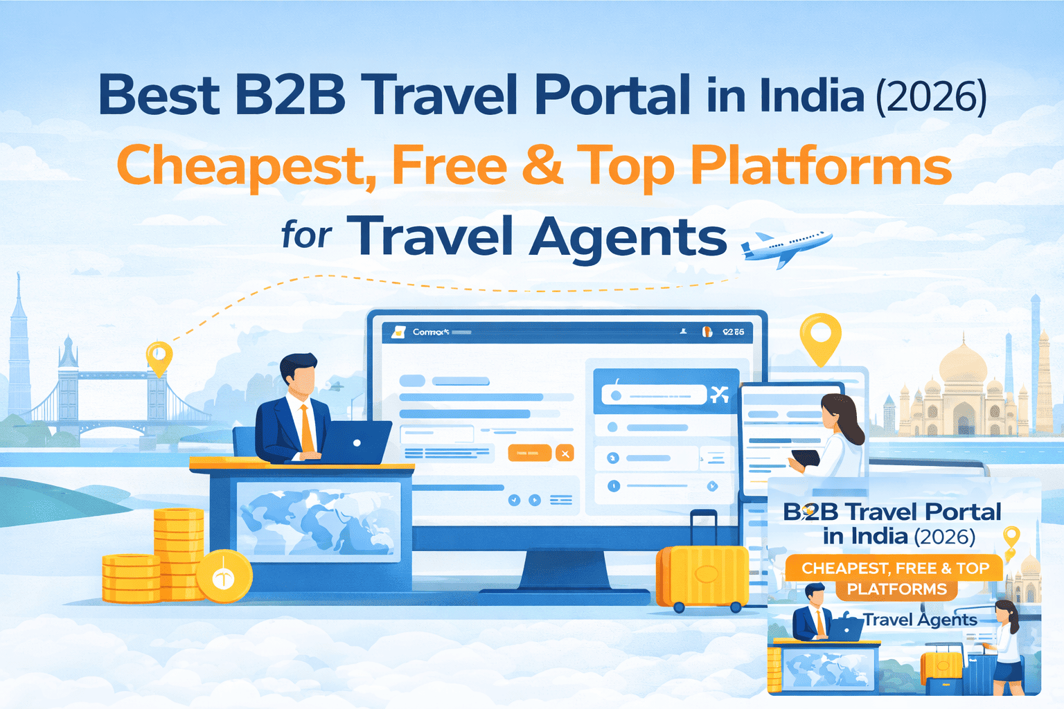 Best B2B Travel Portal for Agents in India | Free Demo – CouponFares